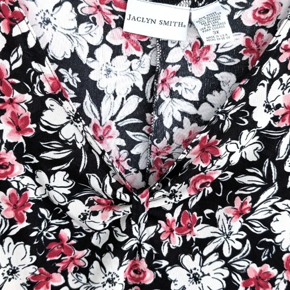 🌸 Bundle: LuLaRoe & Jaclyn Smith Floral Dresses - Size 3XL - Picture 3 of 7